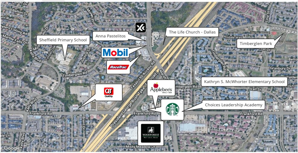 More Photos Of 18615 Marsh Ln, Dallas Land For Sale