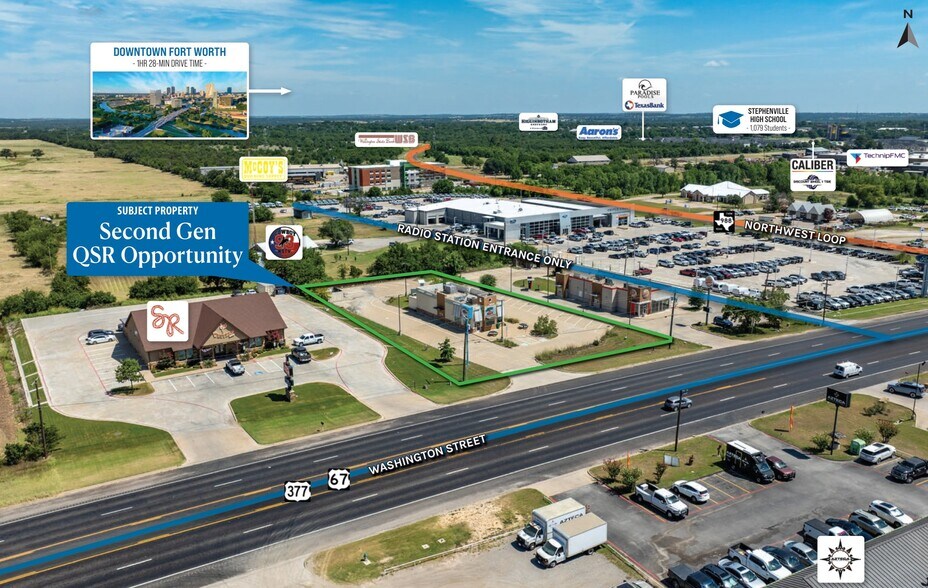 More Photos Of 3015 W Washington St, Stephenville Fast Food For Sale