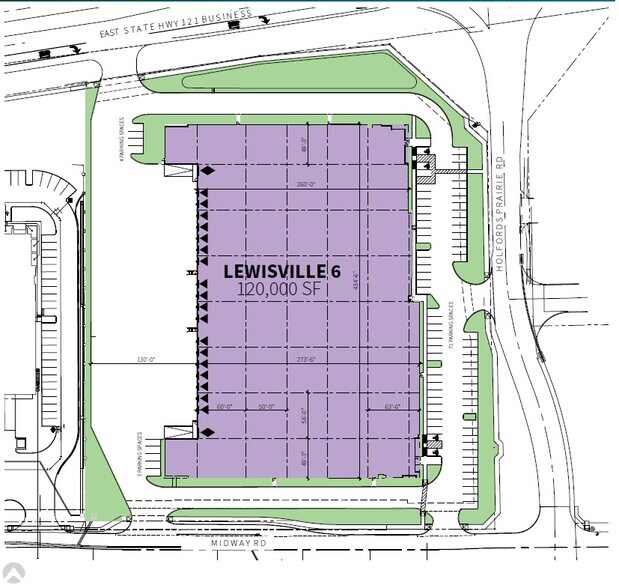 More Photos Of 104 Holfords Prairie Rd, Lewisville Distribution For Lease