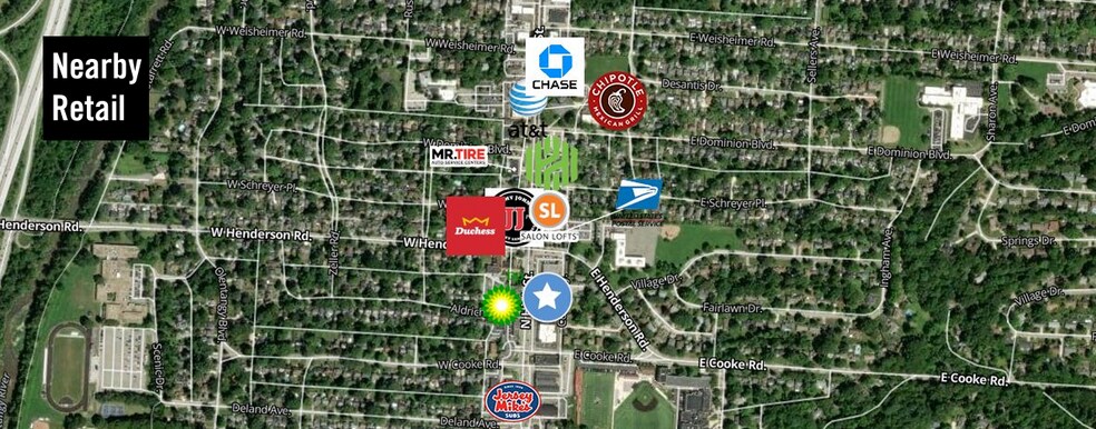 More Photos Of 4308-4342 N High St, Columbus Unknown For Lease