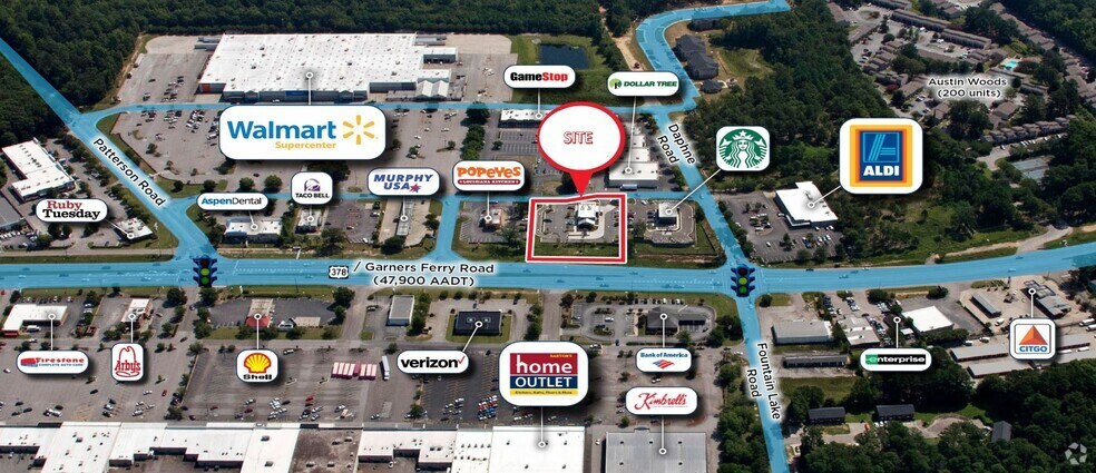 More Photos Of 7544 Garners Ferry Rd, Columbia Restaurant For Lease