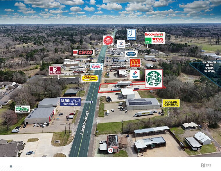 More Photos Of 1006 Broadway Ave, Gladewater Restaurant For Sale