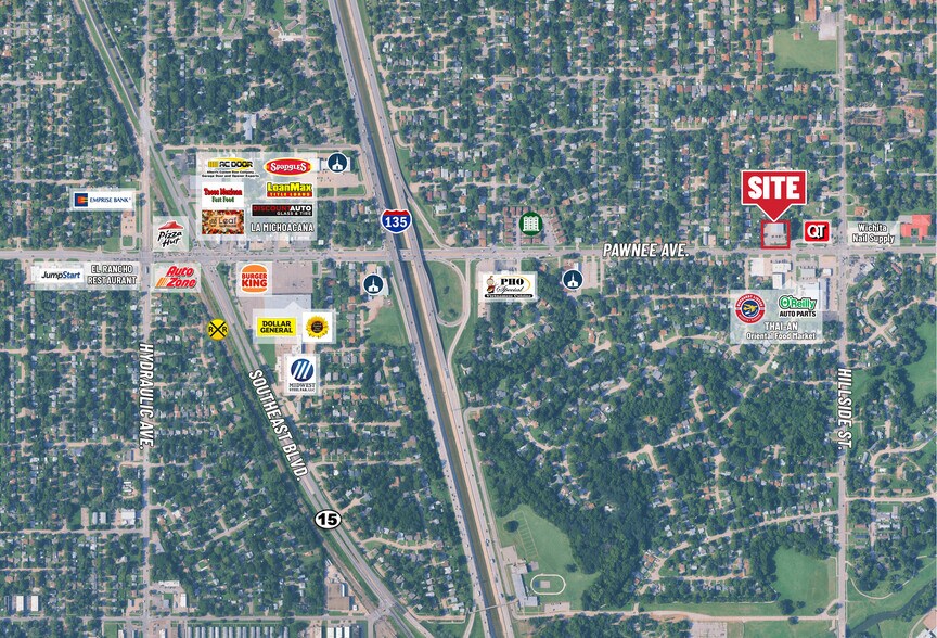 More Photos Of 3040 E Pawnee St, Wichita Freestanding For Lease