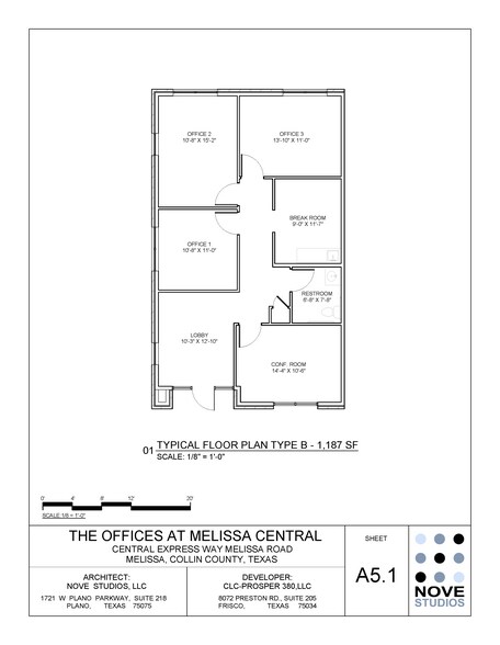 More Photos Of E. Melissa Rd. and Central Expressway (US-75), Melissa Office For Sale
