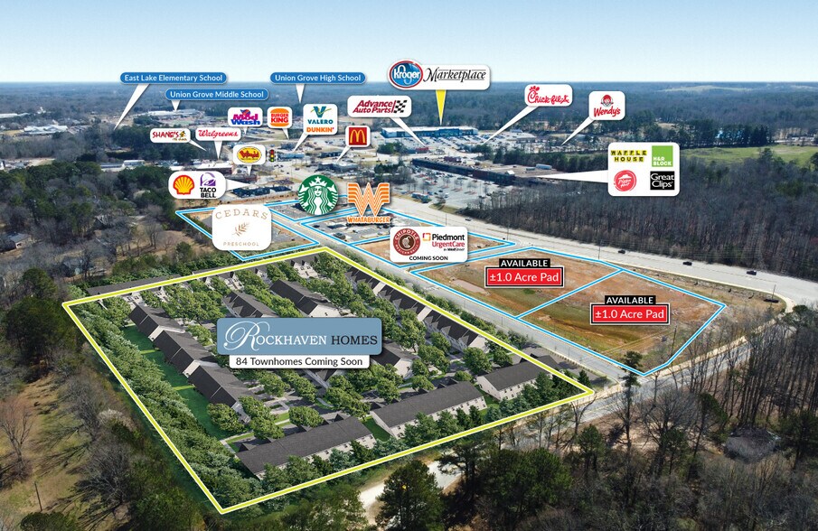 Primary Photo Of 5855-5905 East Lake Pky, McDonough Land For Lease