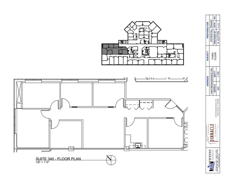 More Photos Of 1440 Renaissance Dr, Park Ridge Office Residential For Lease