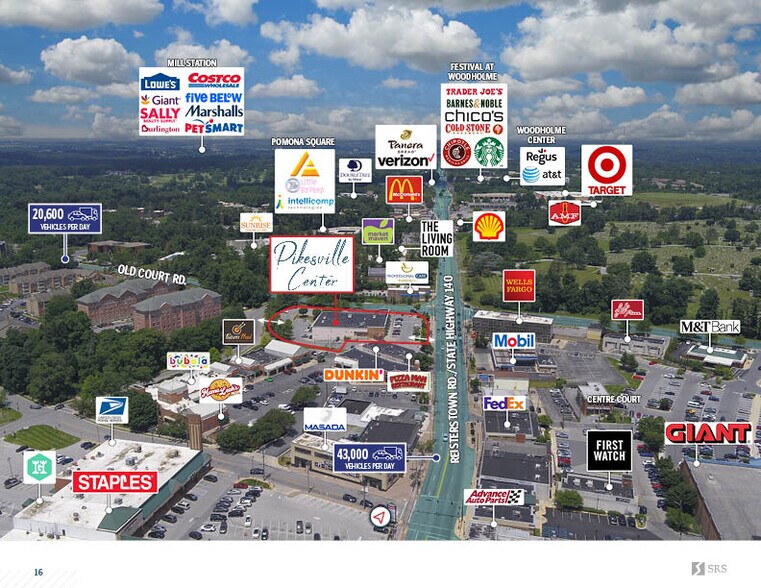 More Photos Of 1510 Reisterstown Rd, Pikesville Drugstore For Lease