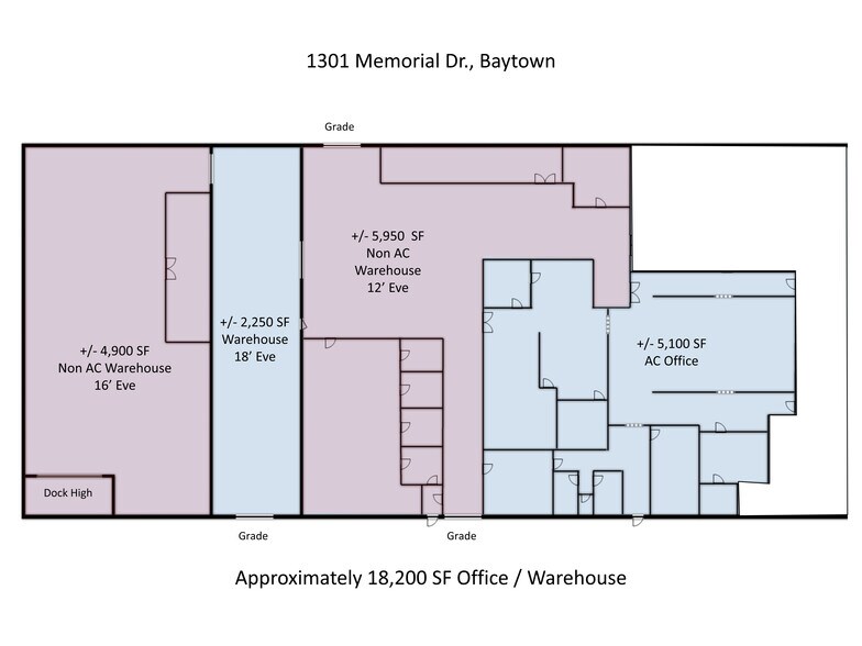 More Photos Of 1301 Memorial Dr, Baytown Warehouse For Sale
