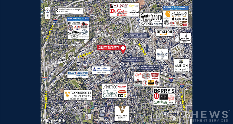 More Photos Of 1700 Church St, Nashville Office For Lease