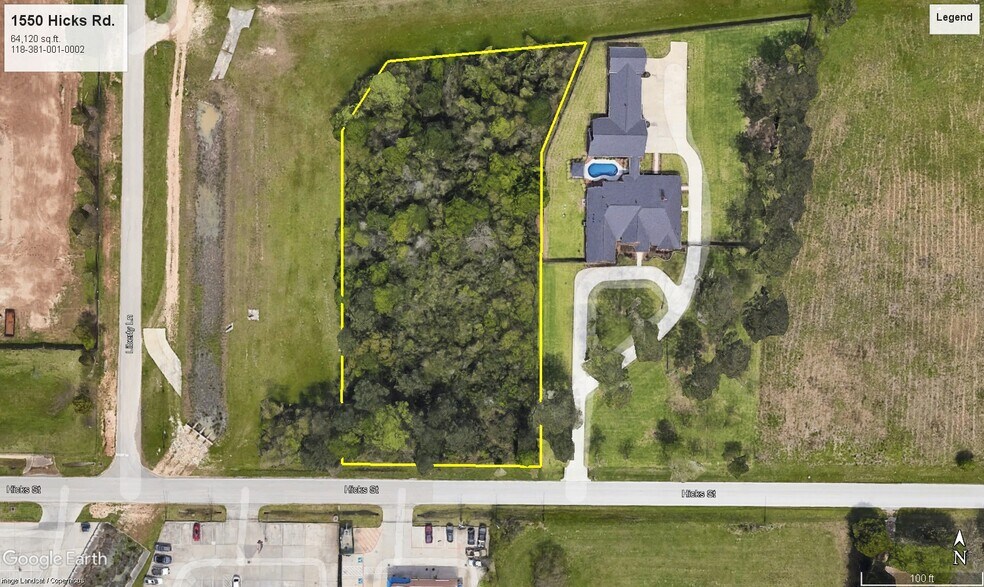 Primary Photo Of 1550 Hicks Street, Tomball Land For Sale
