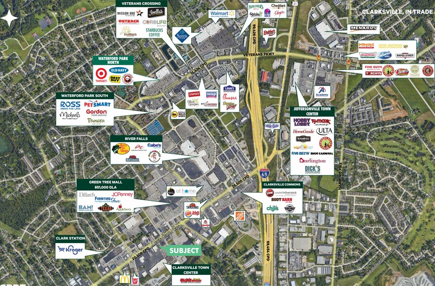More Photos Of 600 E Lewis and Clark Pky, Clarksville Bank For Sale
