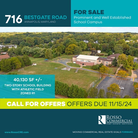 Primary Photo Of 716 Bestgate Rd, Annapolis Schools For Sale