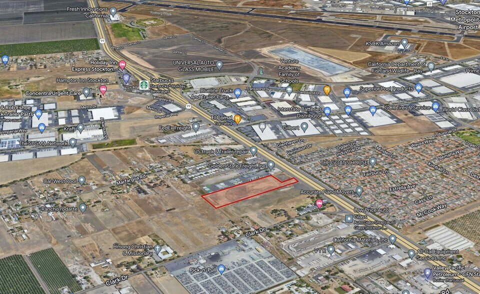 More Photos Of 4146 E Highway 99, Stockton Land For Sale