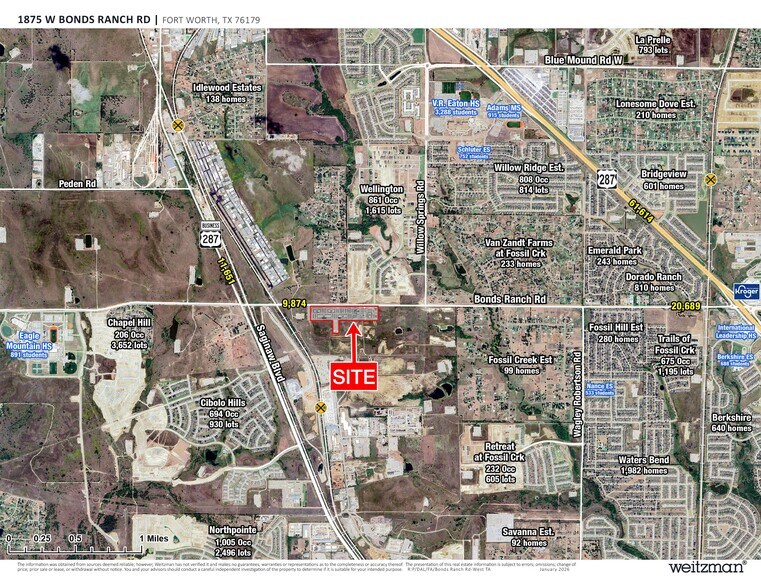 More Photos Of 1875 W Bonds Ranch Rd, Fort Worth Land For Sale