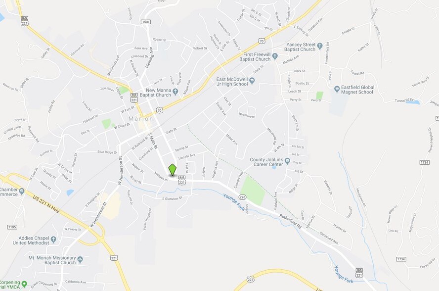 Primary Photo Of 1110 S Main St, Marion General Retail For Sale