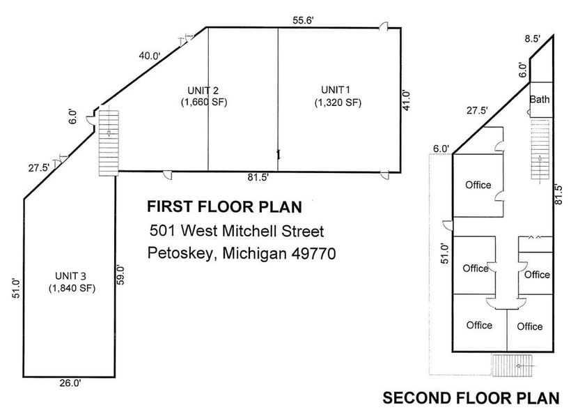 More Photos Of 501 W Mitchell St, Petoskey Storefront Retail Office For Sale