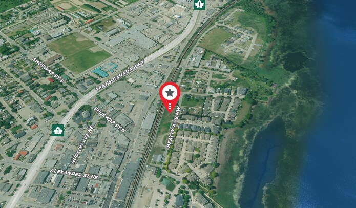 Primary Photo Of 180 Beatty Av NW, Salmon Arm Land For Sale