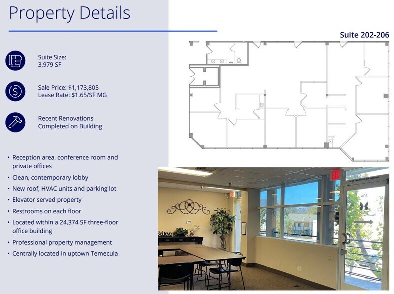 More Photos Of 41707 Winchester Rd, Temecula Office For Sale