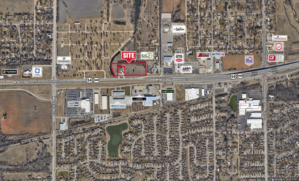 More Photos Of 11300 Block W. Kellogg St, Wichita Land For Sale