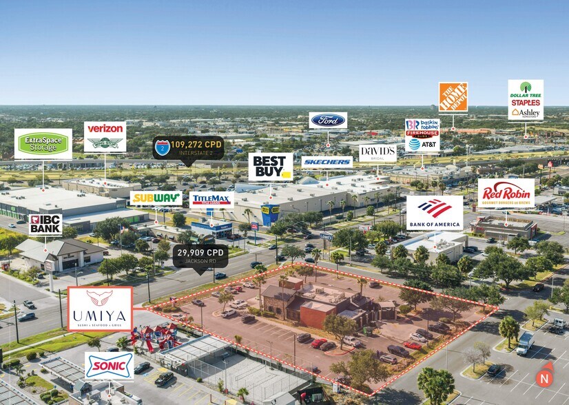 More Photos Of 601 S Jackson Rd, Pharr Restaurant For Sale