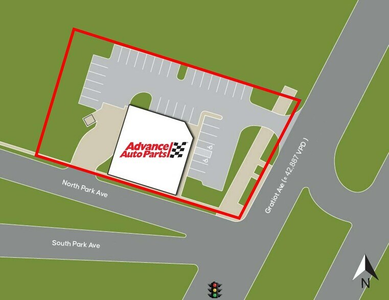 More Photos Of 22901 Gratiot Ave, Eastpointe Freestanding For Sale