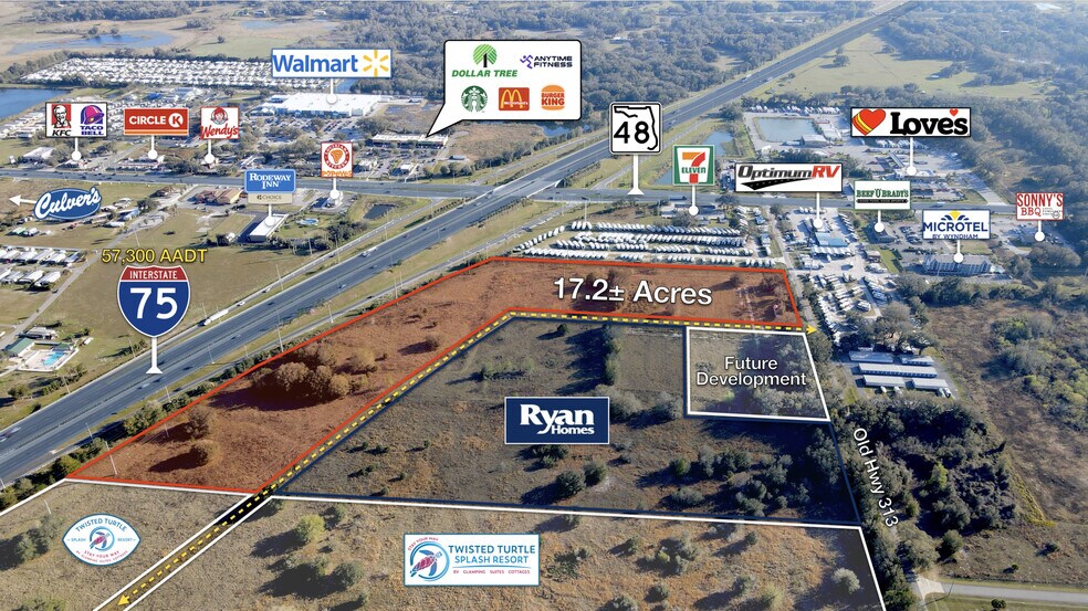 More Photos Of 5845 Old 313 hwy, Bushnell Land For Sale