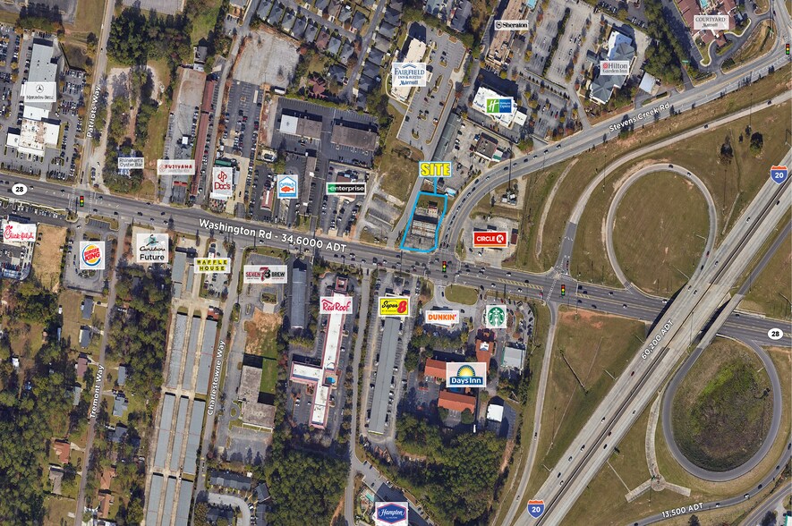 More Photos Of 3021 Washington Rd, Augusta Convenience Store For Lease