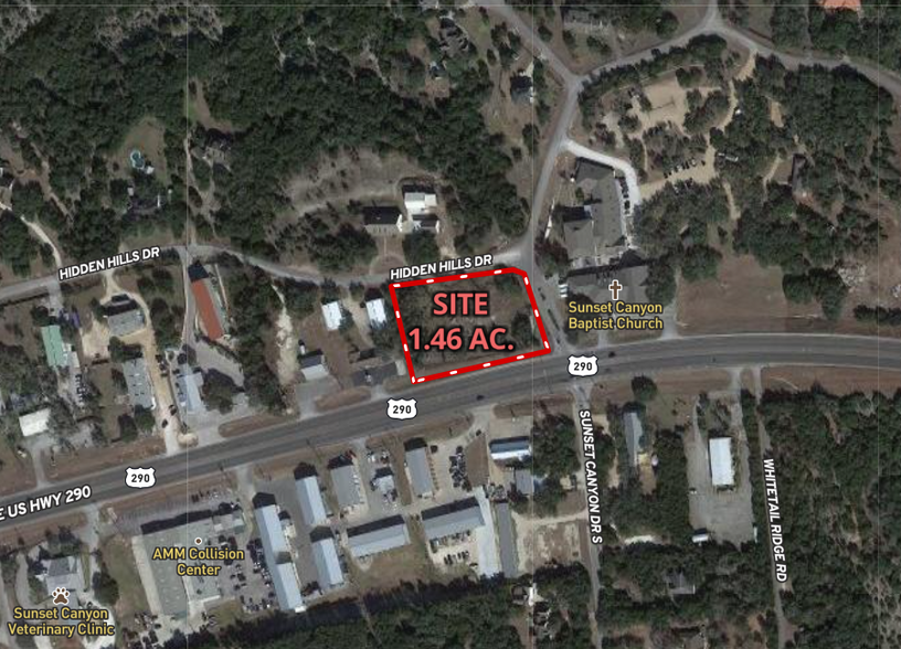 Primary Photo Of 970 N Sunset Canyon Dr, Dripping Springs Land For Sale