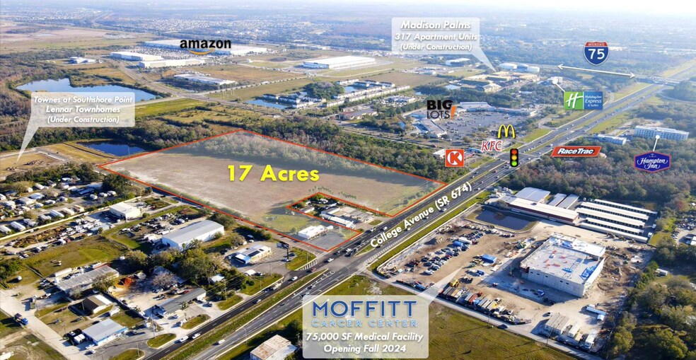 Primary Photo Of 2702 E College Ave, Ruskin Land For Sale