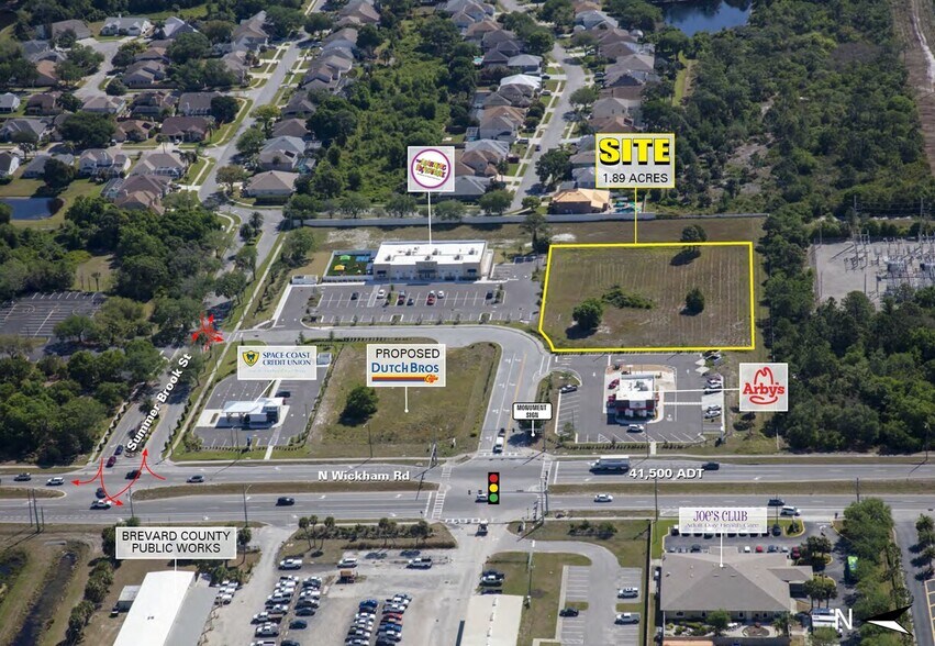 More Photos Of 4725 N Wickham Rd, Melbourne Land For Lease