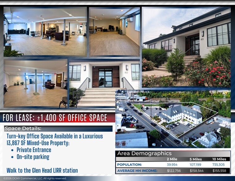 More Photos Of 80 Glen Head Rd, Glen Head Office For Lease