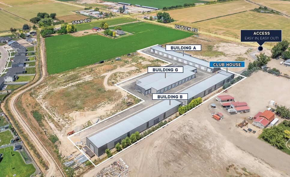 More Photos Of 4751 Ustick Rd, Meridian Self Storage For Lease