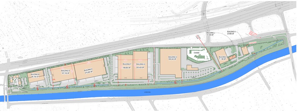 More Photos Of 300 Rue de la Berge-du-Canal, Montréal Warehouse For Lease