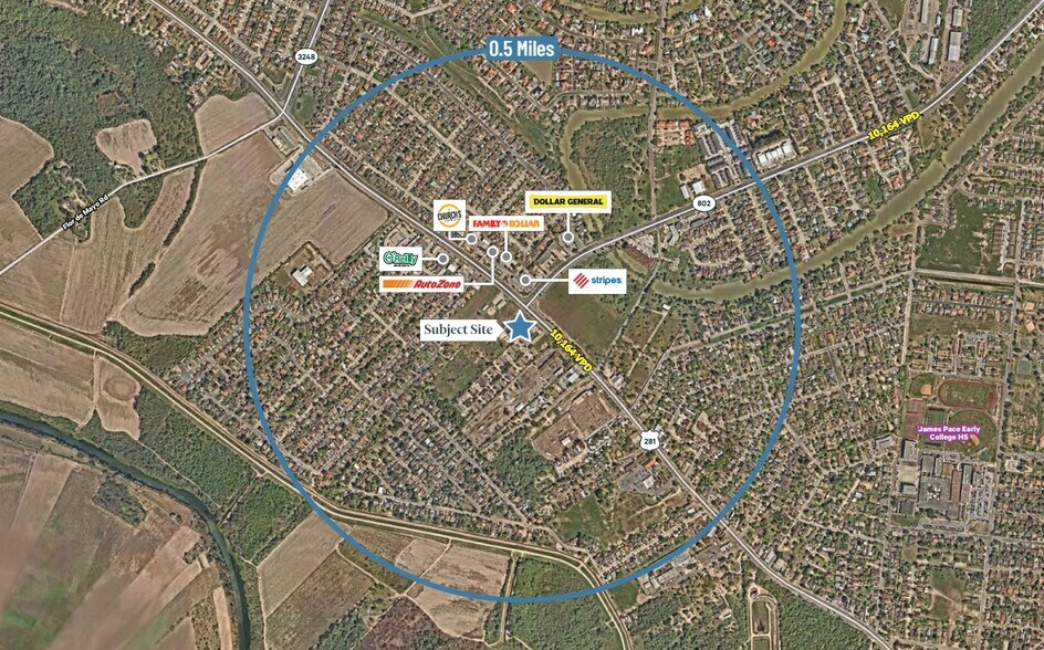 More Photos Of 1395 Military Hwy, Brownsville Land For Lease
