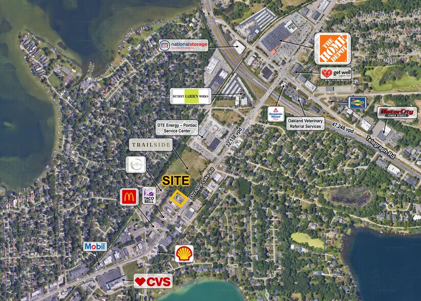 More Photos Of 2100 Orchard Lake Rd, Sylvan Lake Fast Food For Sale