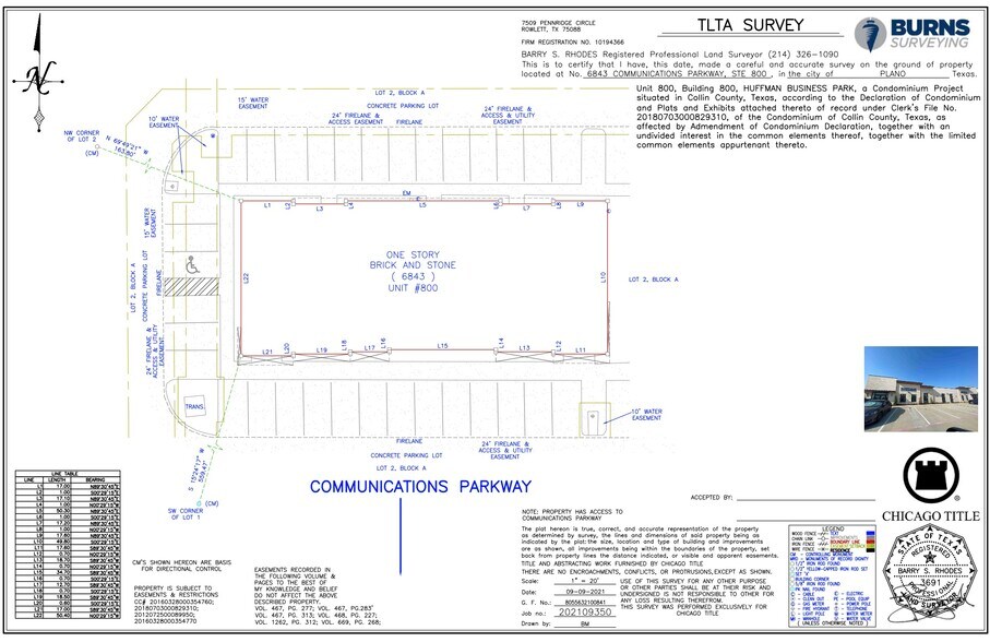 More Photos Of 6843 Communications Pkwy, Plano Office For Sale