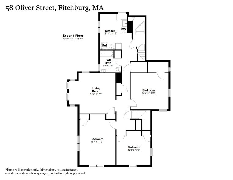 More Photos Of 58 Oliver St, Fitchburg Office Residential For Sale