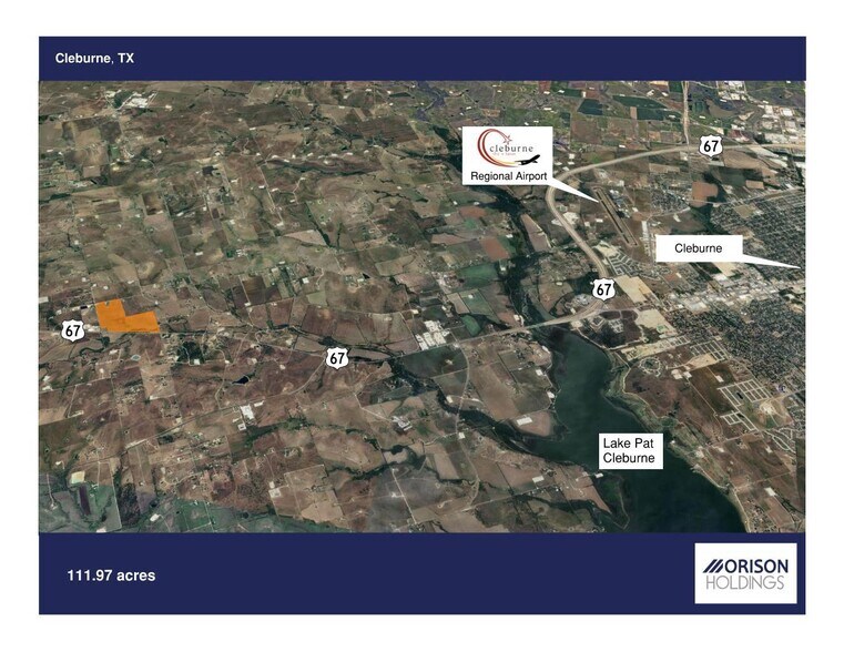 More Photos Of 112-Acres Highway 67, Cleburne Land For Sale