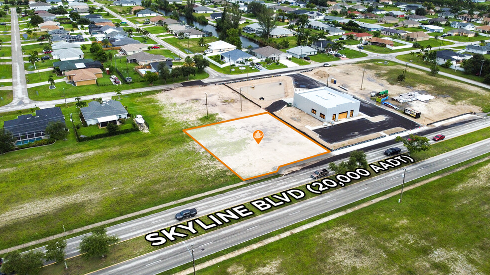 Primary Photo Of 2145 Skyline Blvd, Cape Coral Land For Sale