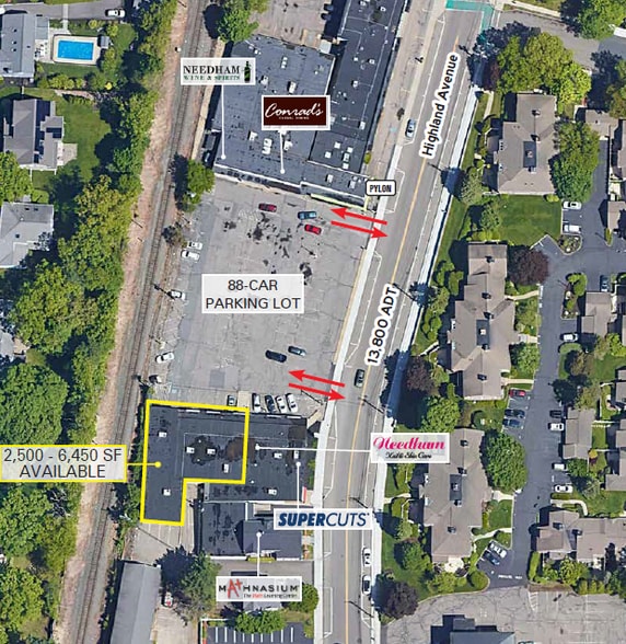 More Photos Of 1299 Highland Ave, Needham Freestanding For Lease