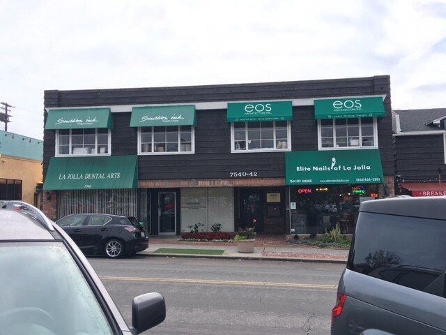 More Photos Of 7540-7542 Fay Ave, La Jolla Storefront Retail Office For Lease