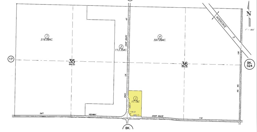 More Photos Of Hwy 119 & 43, Bakersfield Land For Sale