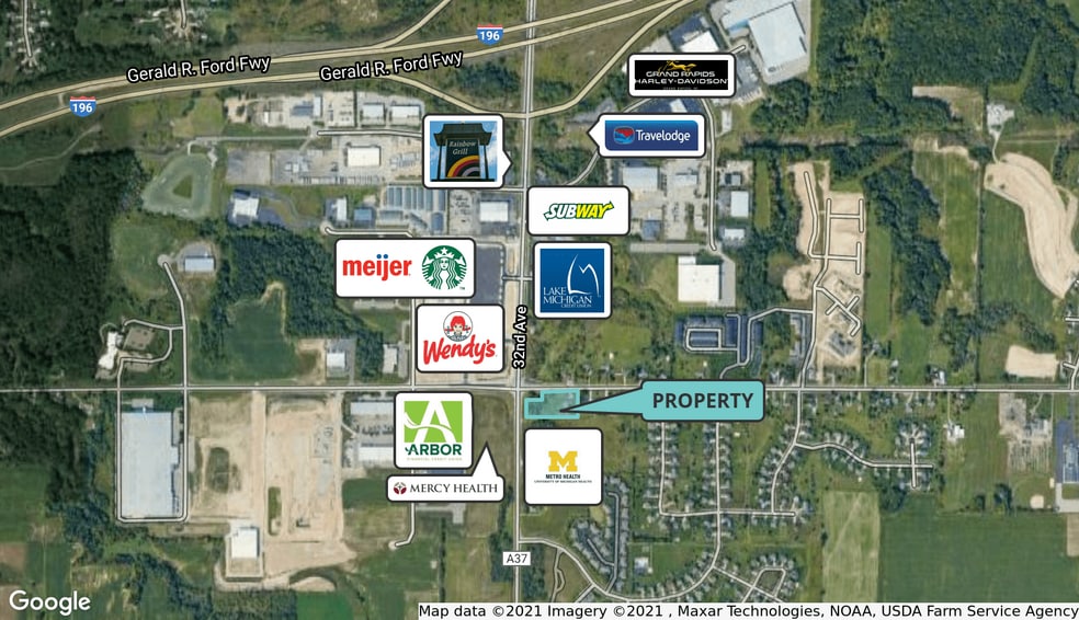 More Photos Of 3160 Quincy St, Hudsonville Land For Lease