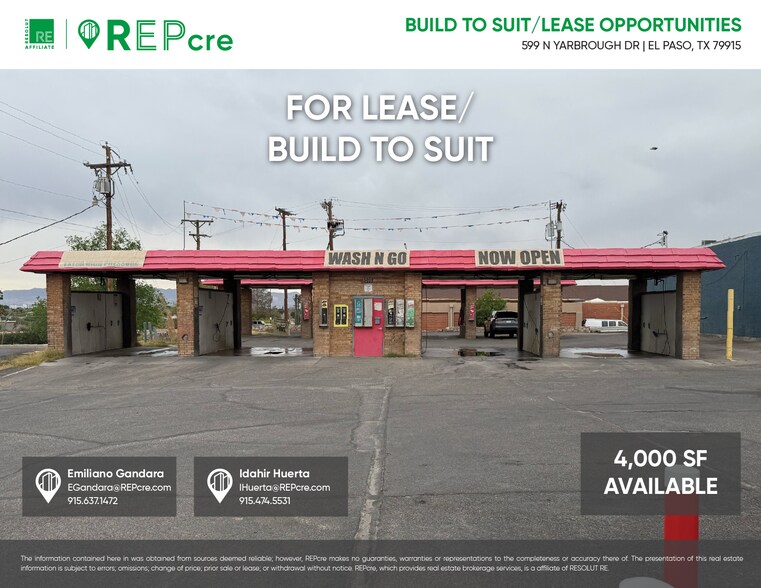 More Photos Of 599 N Yarbrough Dr, El Paso Land For Lease