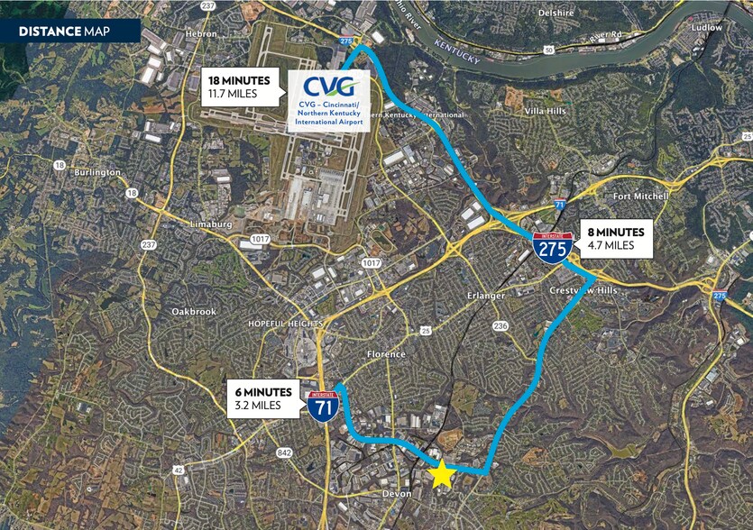 More Photos Of 8054-8056 Production Dr, Florence Warehouse For Lease