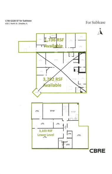 More Photos Of 435 E North St, Bradley Bank For Lease