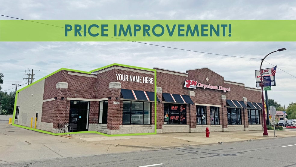 Primary Photo Of 24408-24420 Van Dyke Ave, Center Line Storefront For Lease