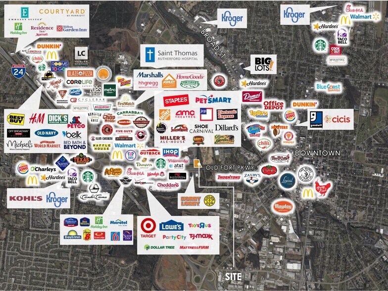 More Photos Of 210 Stones River Mall Blvd, Murfreesboro Freestanding For Lease