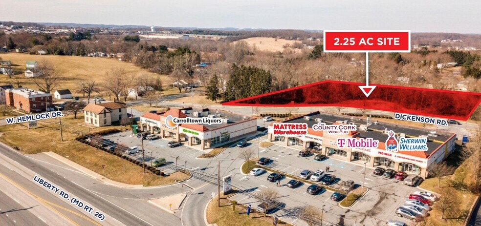 Primary Photo Of Dickenson Rd @ Hemlock Dr, Sykesville Land For Sale