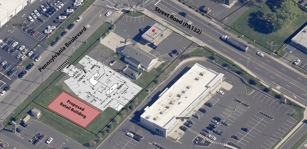 More Photos Of 190 W Street Rd, Feasterville Freestanding For Lease